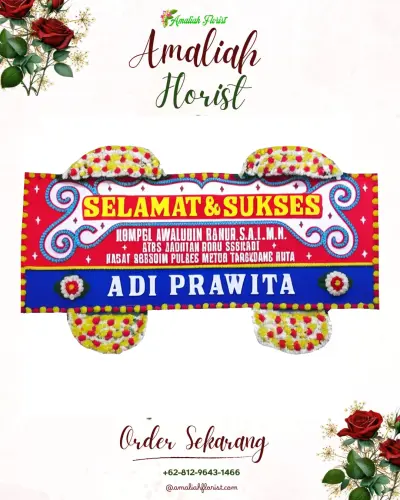 Karangan Bunga Ucapan Selamat di Cisimeut Raya